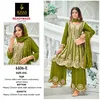 4406 D To F Khas Chinon Silk Pakistani Readymade Suits Wholesale Online